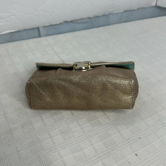 Marc Jacobs Gold Clutch - Picture 5 of 8